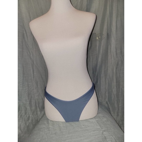 Blue Bikini thong bottoms small - Picture 1 of 2